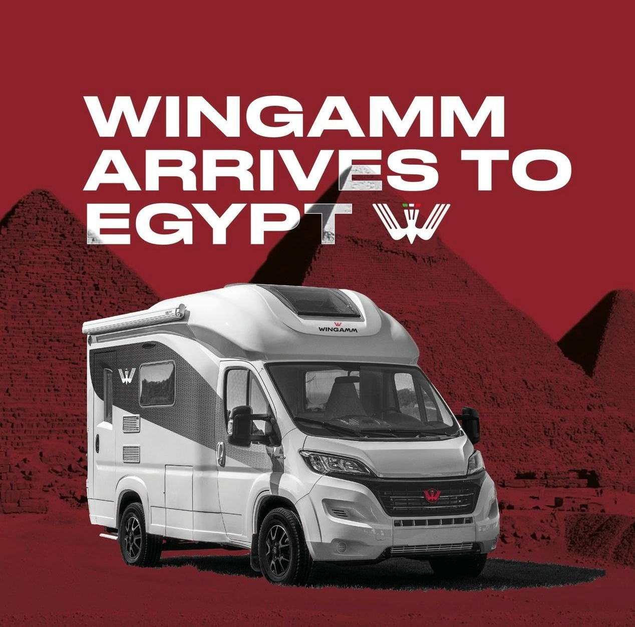 Wingamm Arrives to Egypt through Happy Motorhomes